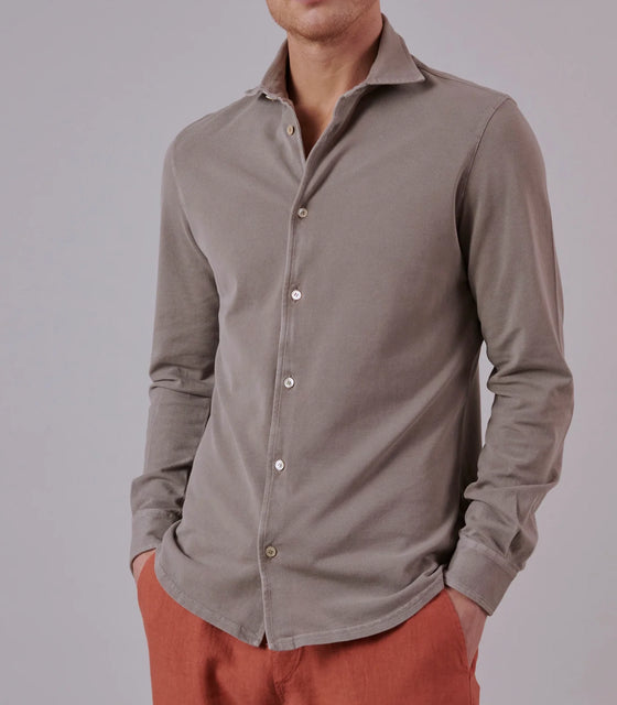 FEDELI - the organic cotton piquet shirt