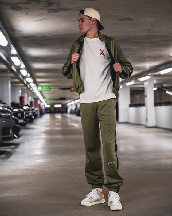 Heron Preston Vest Olive Green