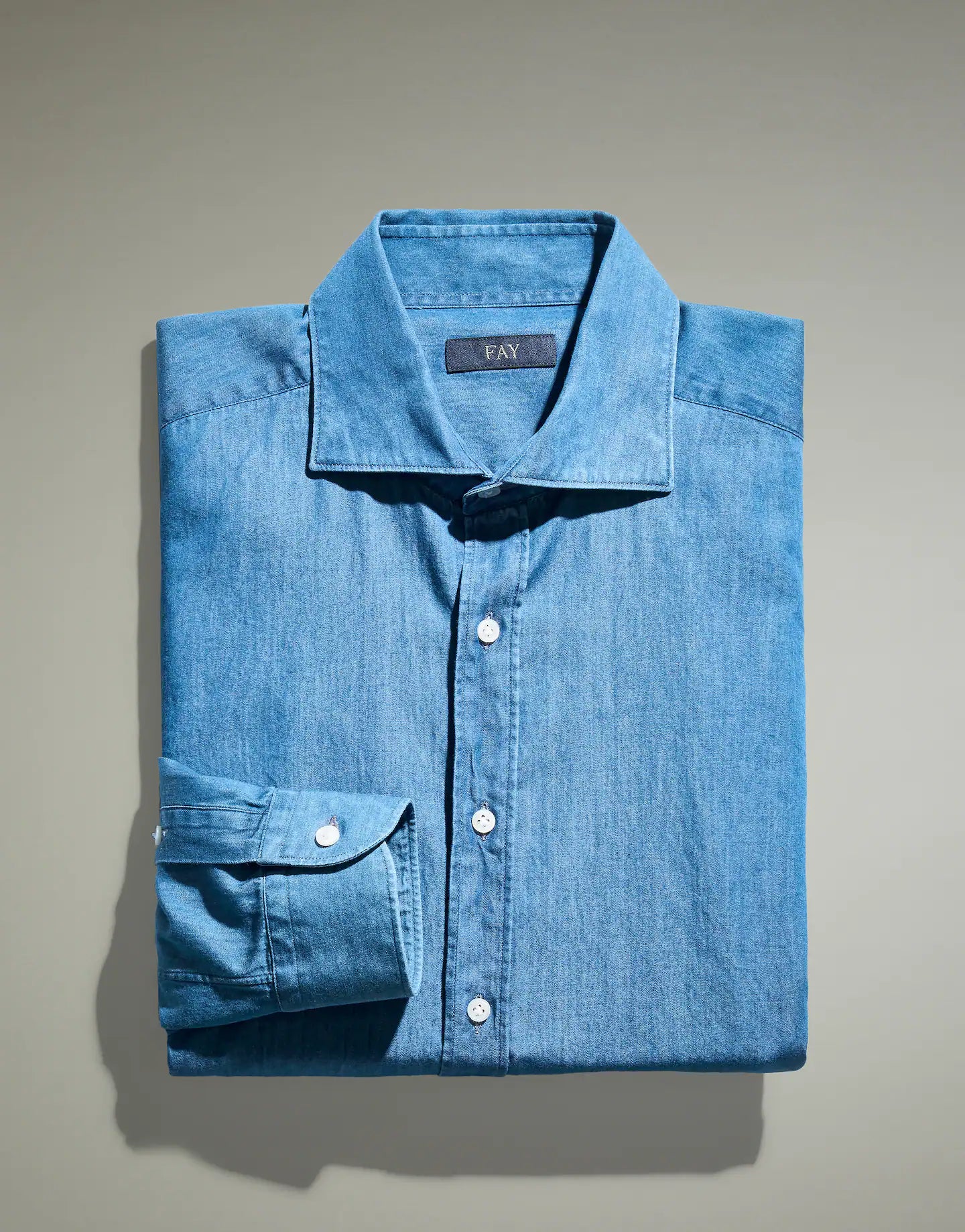 FAY - French Collar Shirt
