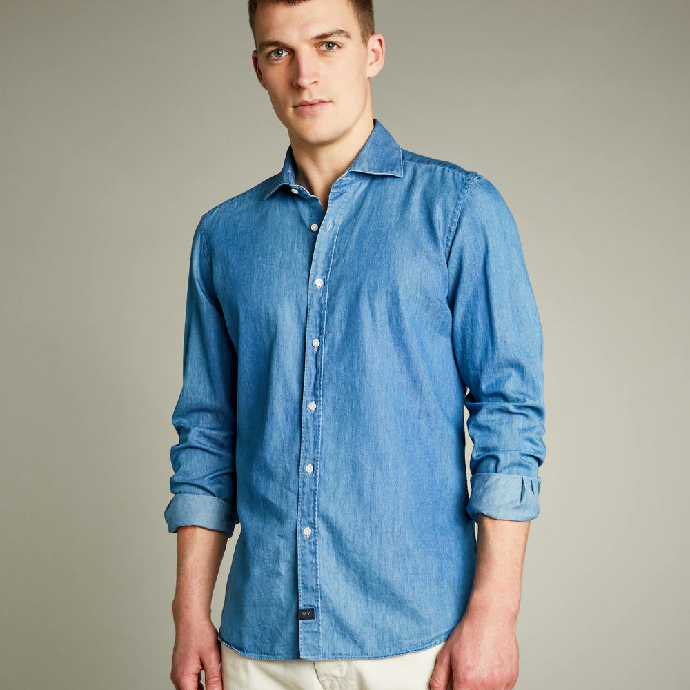 
                  
                    FAY - French Collar Shirt
                  
                
