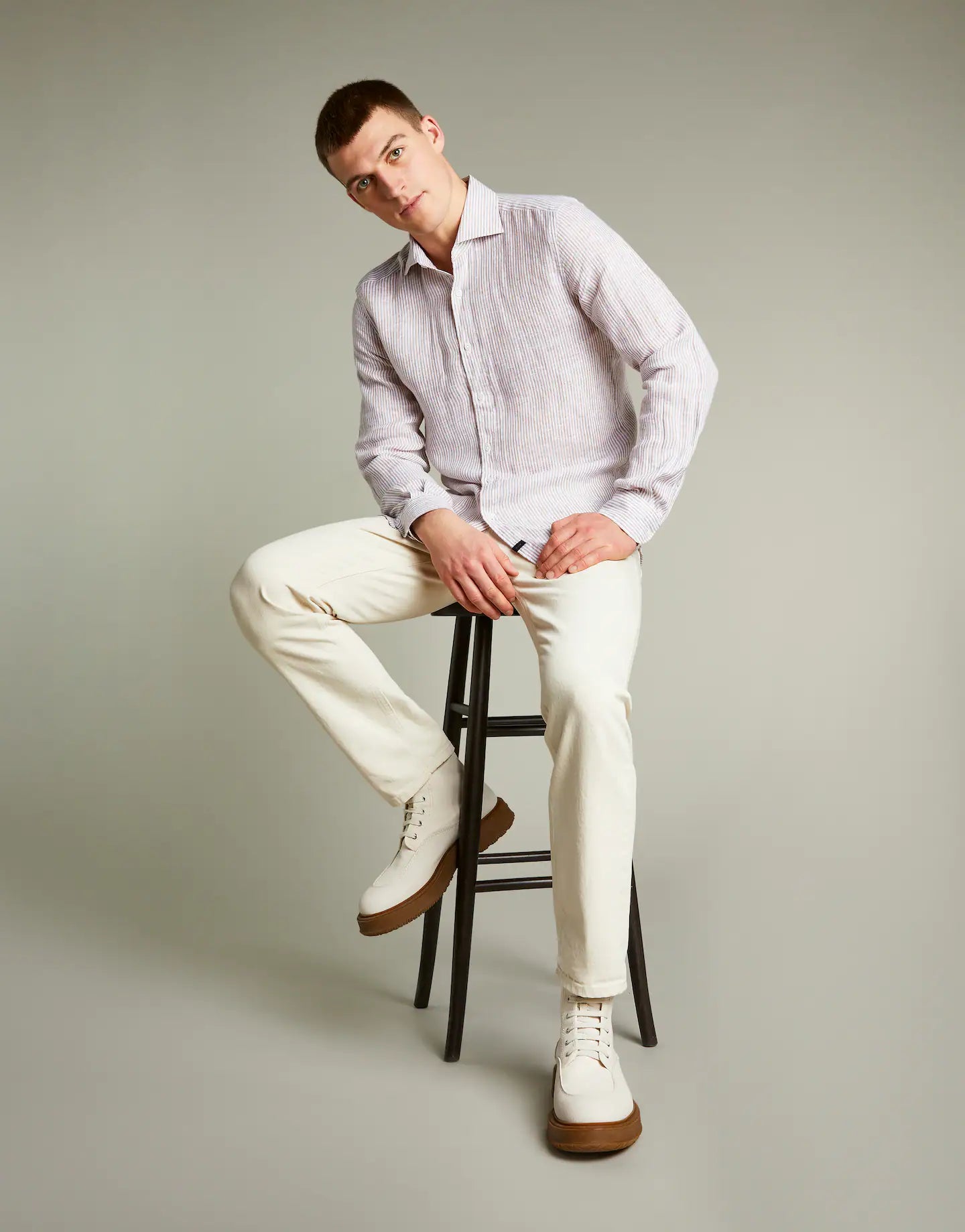FAY - French Collar Shirt