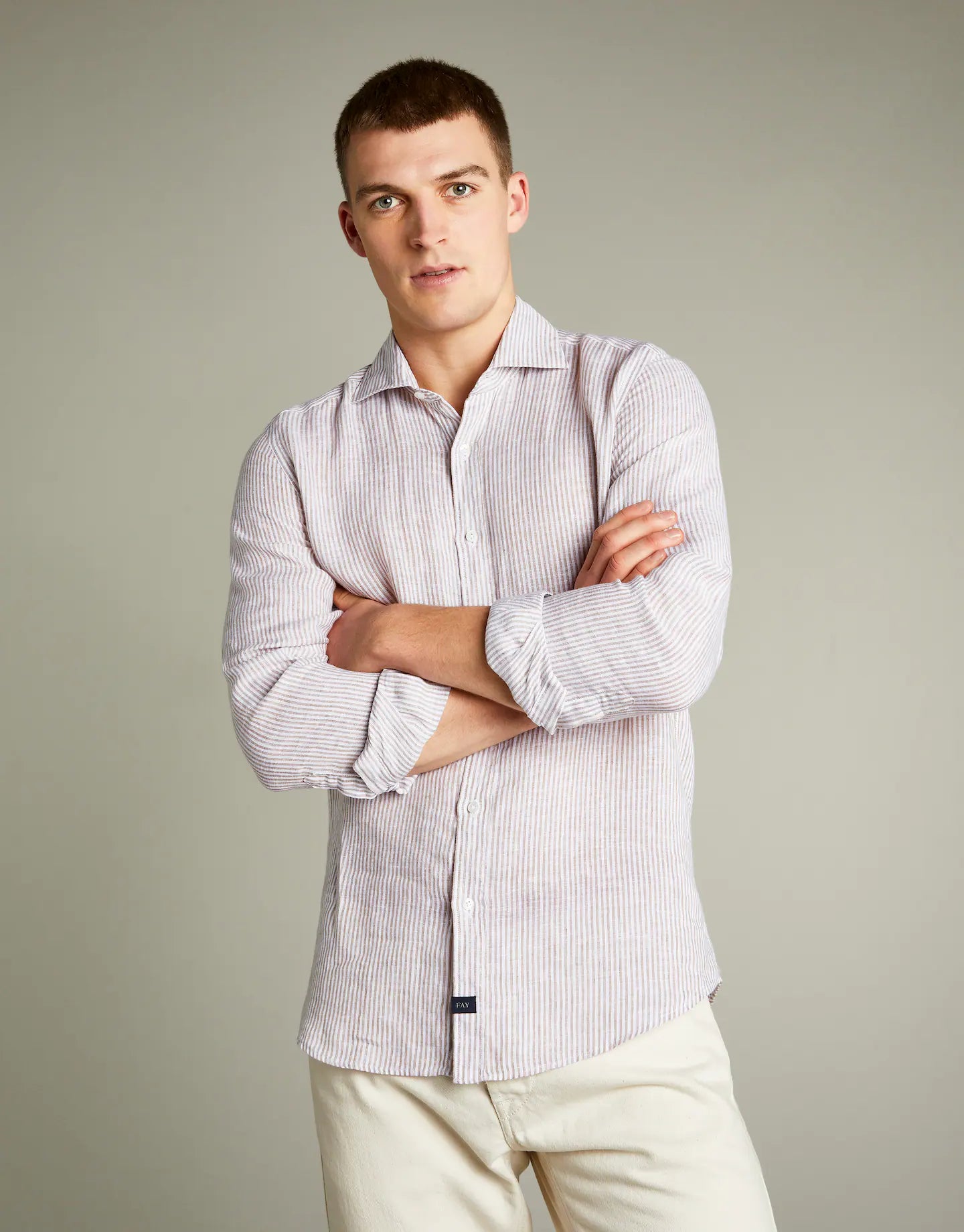 FAY - French Collar Shirt