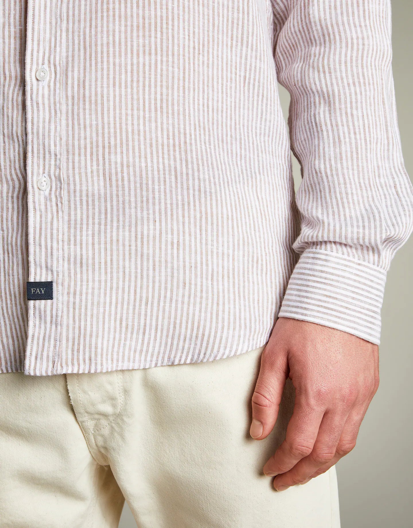 FAY - French Collar Shirt