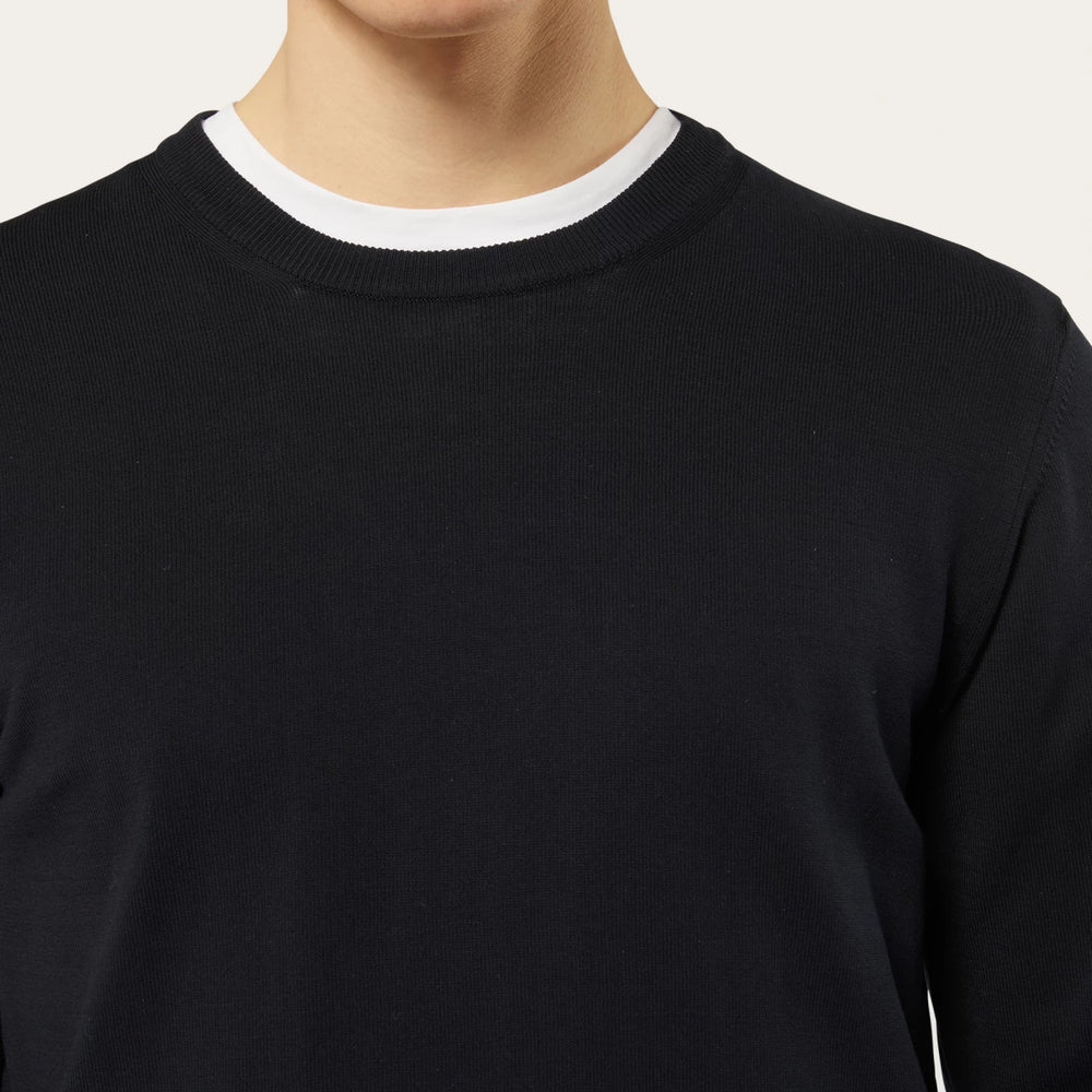 
                  
                    DONDUP - Crew-Neck Cotton Jumper
                  
                