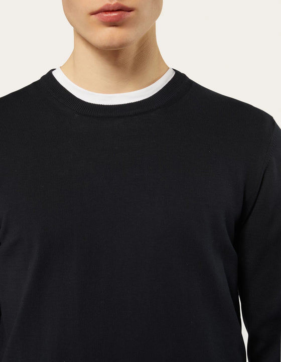 DONDUP - Crew-Neck Cotton Jumper