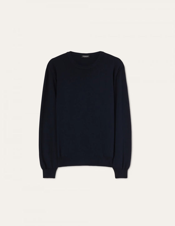 DONDUP - Crew-Neck Cotton Jumper