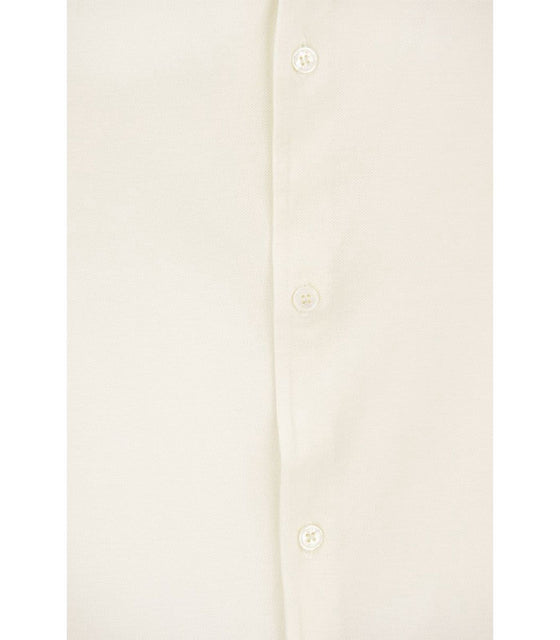 FEDELI - the organic cotton piquet shirt