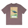 Heron Preston T-shirt Paars